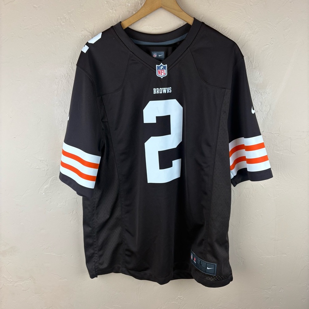 NFL Players Manziel Browns Jersey Football #2 Men’s size large